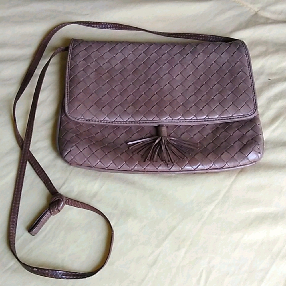 Bottega Veneta leather crossbody